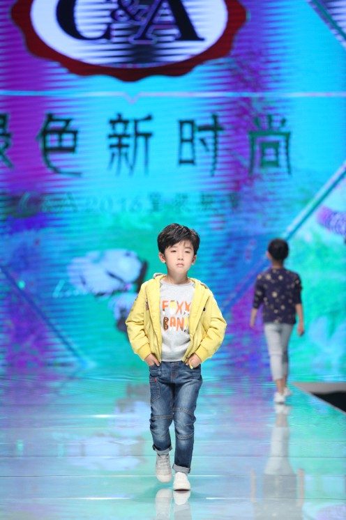C&A与安奈儿亮相中国大连国际时装周 开创童装品牌发布先例